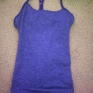 Lululemon Athletica Blue Tank Top